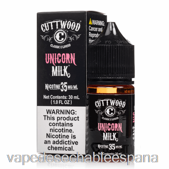 Vape Desechable España Leche Unicornio - Sales De Cuttwood - 30ml 50mg